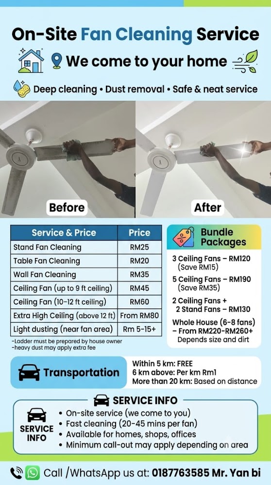 Fan Clean Onsite